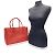Borsa tote Chanel Executive Rosa - vista 3