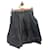 LANVIN  Skirts T.International S Silk Black  ref.996176