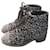 Autre Marque Chanel Tweed Lace Uo Ankle Boots Multiple colors  ref.996252