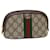 GUCCI GG Canvas Web Sherry Line Ophidia Pouch Beige Red Green 625550 auth 47562  ref.996915