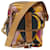 Christian Dior Argyle Check Sac bandoulière Nylon Jaune Rose 05-MA-0064 auth 47588  ref.996987