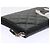 Cartera larga CHANEL Cambon Line Piel de cordero Negro CC Auth th3796 - vista 14