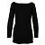 Autre Marque Coleção Privée Front Lace-up Top Preto - vista 2