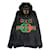 ***Sudadera con capucha y cremallera con estampado GUCCI GG Gris Seda Algodón  ref.997228