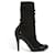 Chanel PE2014 Socken Stiefel Schwarz EU38.5 Lackleder  ref.997286