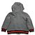 ***Sweat à capuche zippé GUCCI Sherry Line Gris - vue 2