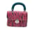 BURBERRY Handtaschen T.  Leder Pink  ref.997496