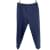 Pantaloni AMI T.fr 42 WOOL Blu navy Lana  ref.997541