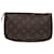 Zippy Louis Vuitton Pochette Accessoires Brown Cloth  ref.997669