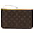 Louis Vuitton Pochette Brown Cloth  ref.997786