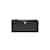Prada Saffiano Leather Zip Around Wallet Black Pony-style calfskin  ref.997889