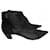 Botins DIOR T.eu 37 pano Preto Lona  ref.998455