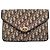 30 Montaigne Clutch Dior Montaigne Monogramma Marrone in Tela