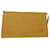 LOUIS VUITTON Epi Pochette Accessori Pochette per accessori Giallo M52989 auth 47942 Pelle  ref.998974