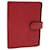 LOUIS VUITTON Epi Agenda PM Day Planner Cover Red R20057 LV Auth 47566 Leather  ref.999022