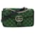 GUCCI GG Marmont Chain Shoulder Bag Green Auth 47997a  ref.999074