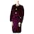 Autre Marque Purple vintage coat Velvet  ref.999175