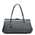 Gucci Vintage Denim Leather Trim Handbag 92726 Black  ref.999264