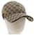 GUCCI GG Canvas Web Sherry Line Cap L Beige Red Green 200035 Auth am4707  ref.999338