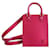 Louis Vuitton Petit Sac Plat Pink Leder  ref.999389