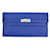 Hermès Kelly Classic Wallet Blue Leather  ref.999408