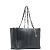 Chanel Borsa tote trapuntata verticale Mademoiselle Nero - vista 2