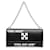 Off White Black Jitney Quote Wallet on Chain Leather Pony-style calfskin  ref.999504
