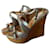 Christian Dior Sandals Metallic Leather  ref.1008152