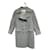 Autre Marque Vintage André Bercher coat size 38 Grey Wool  ref.1008962