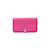 Hermès Dogon-Geldbörse Pink Leder Kalbähnliches Kalb  ref.1009491