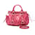 Miu Miu Vitello Lux Gathered Leather Handbag Pink Pony-style calfskin  ref.1009494
