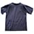 CHANEL CC Logo Navy Top Size S/M **BRAND NEW** Navy blue Cotton  ref.1009624