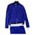CHANEL Logo CC Cashmere Treino Azul Casimira  ref.1009626