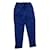 LOUIS VUITTON Cashmere/Pantaloni in lana taglia S/M Blu navy  ref.1009628