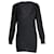 Stella Mc Cartney Stella McCartney Pullover mit V-Ausschnitt aus schwarzer Kaschmirseide Wolle  ref.1009639