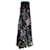 Chloé Chloe Embroidered Fringed Sleeveless Maxi Dress in Navy Blue Silk  ref.1009641