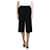 Comme Des Garcons Shorts pretos de perna larga - tamanho XS Lã  ref.1009663