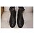 Stivaletti in pelle Maison Martin Margiela neri - vista 7