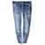 Freeman Porter Pantalones, polainas Azul marino Algodón  ref.1009996