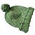 Hermès Cappello a cuffia verde vintage - vista 3
