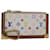 Bolsa LOUIS VUITTON Monograma Multicolor Pochette Cles Branca M92655 Auth ki3164 Branco  ref.1010140
