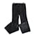 Chanel Pantalon en cuir noir Paris Rome Cuir d'agneau  ref.1010383