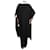 Rick Owens Black knit cape - One Size Cashmere  ref.1010398