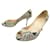 CHRISTIAN LOUBOUTIN SHOES MATER CLAUDE PUMPS 85 python 38.5 SHOES Beige Exotic leather  ref.1010506