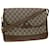 GUCCI GG Canvas Shoulder Bag PVC Leather Beige Auth 48599  ref.1011110