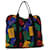 SAINT LAURENT LOVE Hand Bag Nylon Black Multicolor Auth yk7924 Multiple colors  ref.1011163