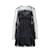 Dolce & Gabbana Vestido De Encaje Plisado Negro Poliamida  ref.1011241