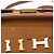 Hermès Sac HERMES Constance en Cuir Doré - 101344 - vue 6
