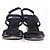 Chanel, Zeppe in pelle blu scuro - vista 4
