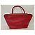 Lancel Neo Charlie Bag Vermelho Modelo Grande - vista 2